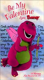 Barney - Be My Valentine - Love, Barney (VHS, 2000)
