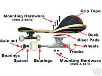 SKATEBOARD - PICTURE OF PARTS AND COMPONENTS | eBay