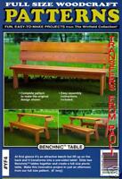 Details about Benchnic Picnic Table Woodworking Project Plan