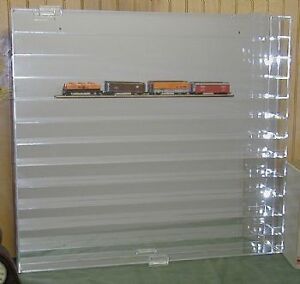 Train Display Case N Model Train - Holds $136.95 Buy It Now Free 