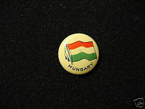 Hungary Flag Pin Pre WWII. Click to view larger image. Zoom; Enlarge