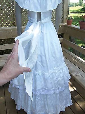 Vintage Southern Bell Style Dress with a Long Sash Tie in back