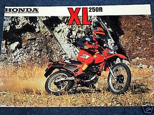 1984 Honda xl250r pics #5