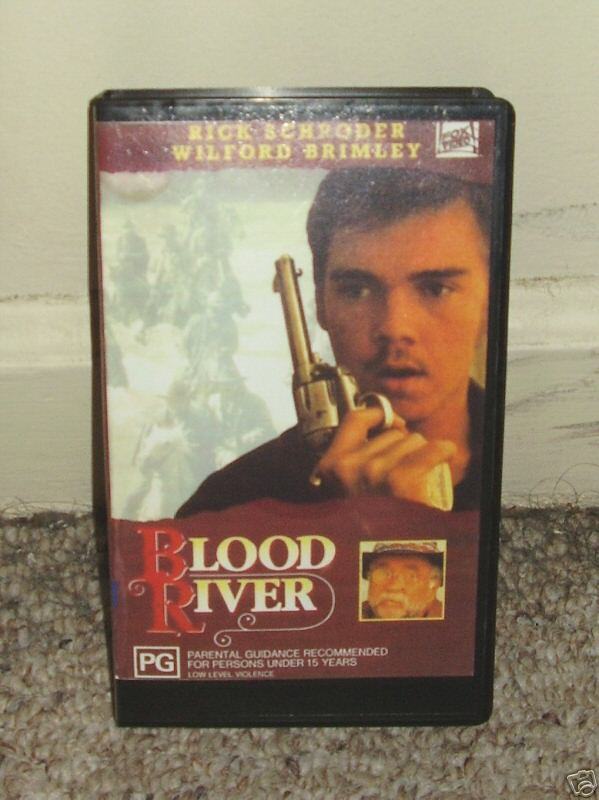 Blood River Rick Schroder Adrienne Barbeau 1991 VHS