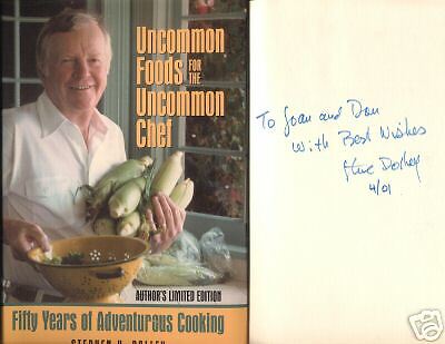 Uncommon Foods Cookbook Stephen Dolley Signed 1st RARE HB Excellent