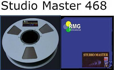 RMGI RMG SM468 2 X 2500 10.5 REEL ANALOG TAPE  