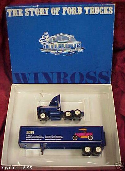 Winross The Story of Ford Trucks (1912 Ford) Semi MIB  