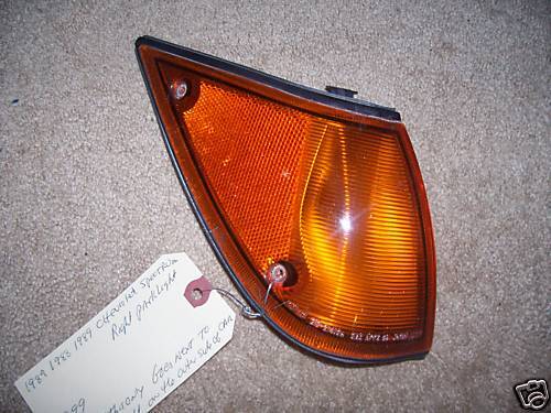 1987 1988 1989 Chevy Spectrum right side light OEM  