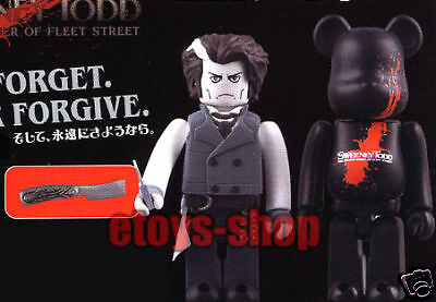 SWEENEY TODD JOHNNY DEPP KUBRICK BEARBRICK Set Medicom  