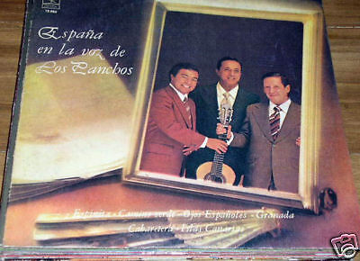 TRIO LOS PANCHOS españa en la voz SPANISH NM LP  