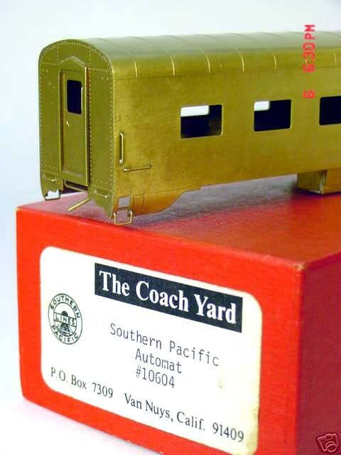 The Coach Yard HO Brass Southern Pacific Automat #10604  