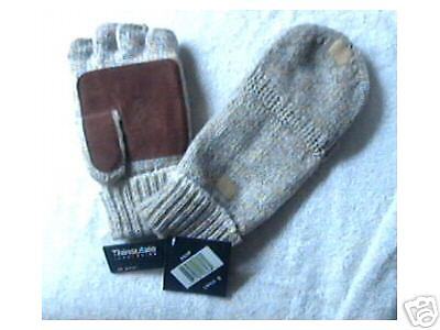 RAGG WOOL FINGERLESS THINSULATE GLOVES X Small  