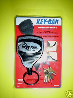 KEY BAK SUPER 48   Key Ring Caddy Retractor  