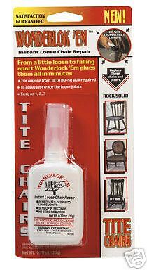 WONDER LOK EM TITE CHAIRS Glue 20 gm  