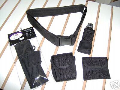 Correctional Officers Duty Belt 5 Piece Nylon Web Set  