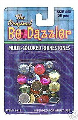 200 Original Bedazzler Multicolor Rhinestones Size #60  