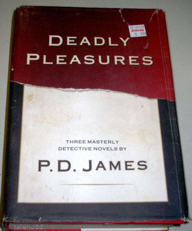 Deadly Pleasures 3 Detective Novels by P.D. James 1996  