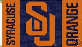 SYRACUSE UNIVERSITY ORANGE FLAG 3X5 BANNER  