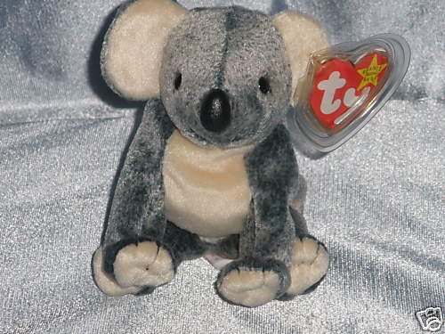 1999 Ty Beanie Baby Eucalyptus Koala Born April 28,1999  