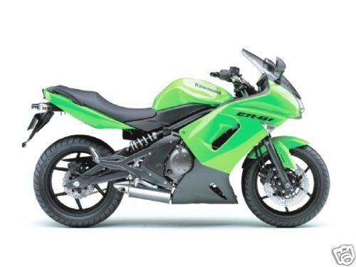 KAWASAKI TOUCH UP PAINT 2008 ER 6f AND 250 NINJA GREEN  