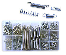 200 SMALL METAL LOOSE STEEL COIL SPRINGS ASSORTMENT KIT  