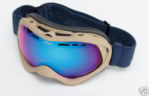 NEW Spy Orbit Snow DCP Signature Blue Spectra Mirror  