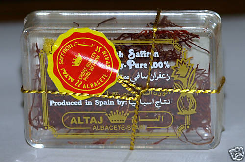 Saffron Mancha Category I   (0.03 Oz / 1 Grm)  