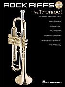 ROCK RIFFS FOR TRUMPET SHEET MUSIC SONG BOOK/CD  