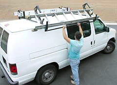 Van Truck Rack Single Ladder Lift