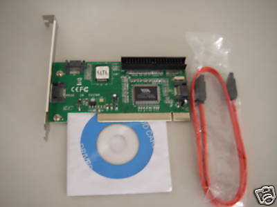 SATA Serial 3 Port ATA+IDE PCI I/O Controller PC Card  