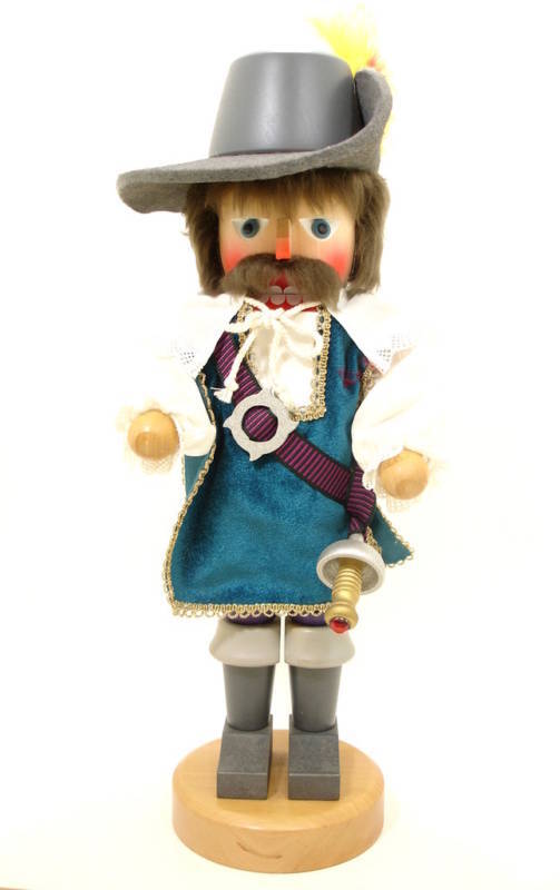 Ulbricht Nutcracker   PORTHOS   3 Musketeers NIB  