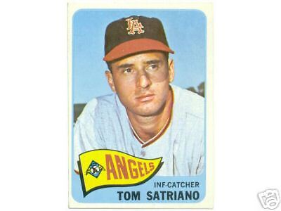 1965 TOPPS BASEBALL #124 TOM SATRIANO   EXC /EXC  