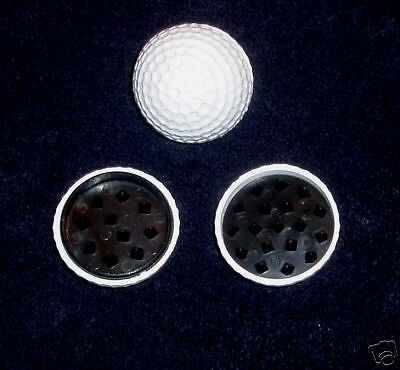 Golf Ball Acrylic Tobacco, Herb Or Spice Grinder  