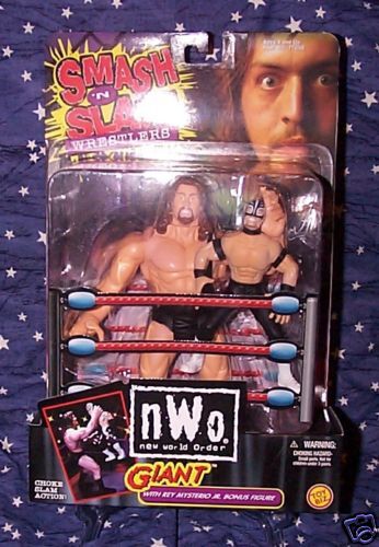 Smash N Slam Wrestlers   WCW GIANT   NWO 1999 MIP  