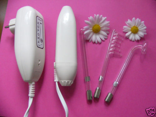 Violet Ray High Frequency Device+3 bulb/box STOP ACNE  