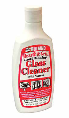 RUTLAND Fireplace HEARTH & GRILL glass Cleaner  