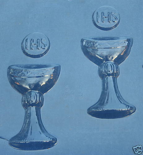 CHALICE AND HOST CANDY MOLD COMMUNION PARTY FAVOR CM  