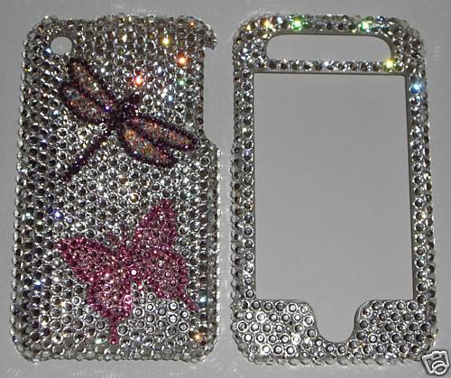 BUTTERFLY CRYSTAL CASE FOR ENV TOUCH VX11000 made with SWAROVSKI 