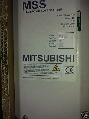 Brand New MITSUBISHI ELECTRONIC SOFT STARTER MSS 30  