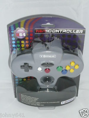 NEW NINTENDO 64 N64 ANALOG CONTROLLER JOYPAD PAD GREY  