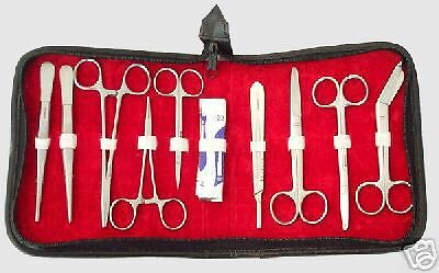 Minor Surgery Surgical Instruments Set Forceps Scissors  