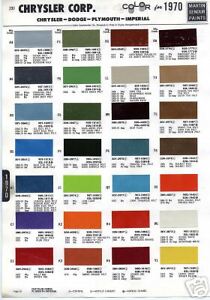 1968 Ford galaxie paint colors #2