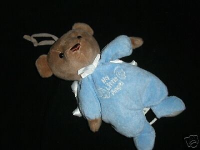 CaRTeRS MY LITTLE ANGEL PLuSH BEAR MUSICAL CRIB ToY  