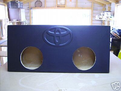 Tundra CrewMax 07 08 Subwoofer Enclosure / Box  