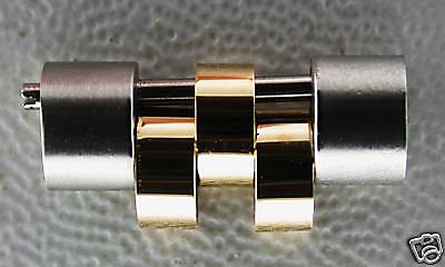 JUBILEE BAND LINK FOR ROLEX WATCH REAL GOLD 18K/SS 17MM MIDSIZE  