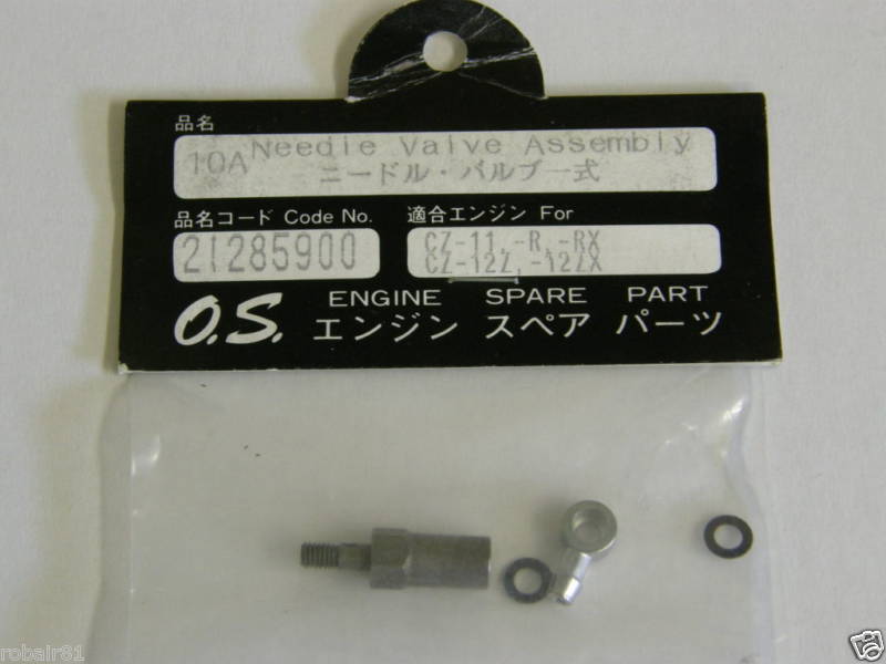 NEEDLE VALVE ASSY. FOR OS MAX CARBURETOR # 10A or 10D  