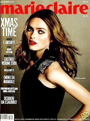 MARIE CLAIRE Dec 2007 SOPHIE VLAMING MASHA NOVOSELOVA  