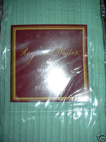 RAYMOND WAITES~WHISPER ~TEAL~ STANDARD SHAM~NEW  