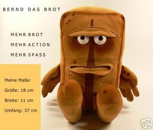 KULTFIGUR BERND DAS BROT ORIGINAL KÖSEN FIGUR KIKA 18CM | eBay