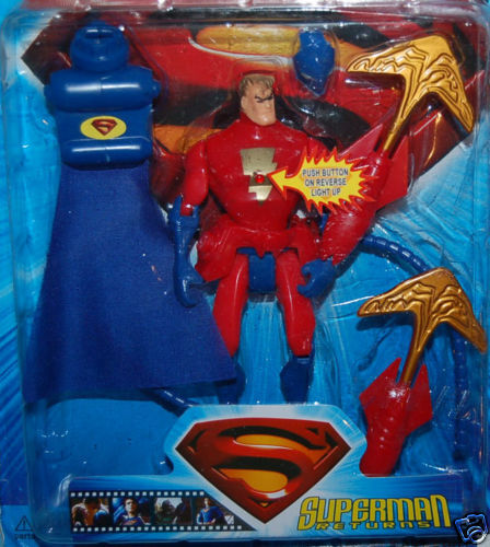 SUPERMAN RETURNS SHAZAM FIGURE DC COMIC PACK RARE  